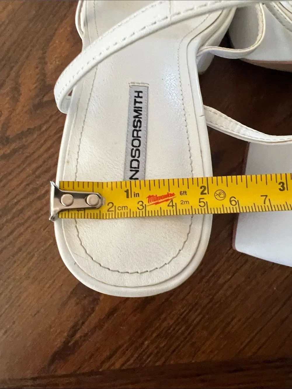 Windsor Smith Heather white Windsor heel platforms